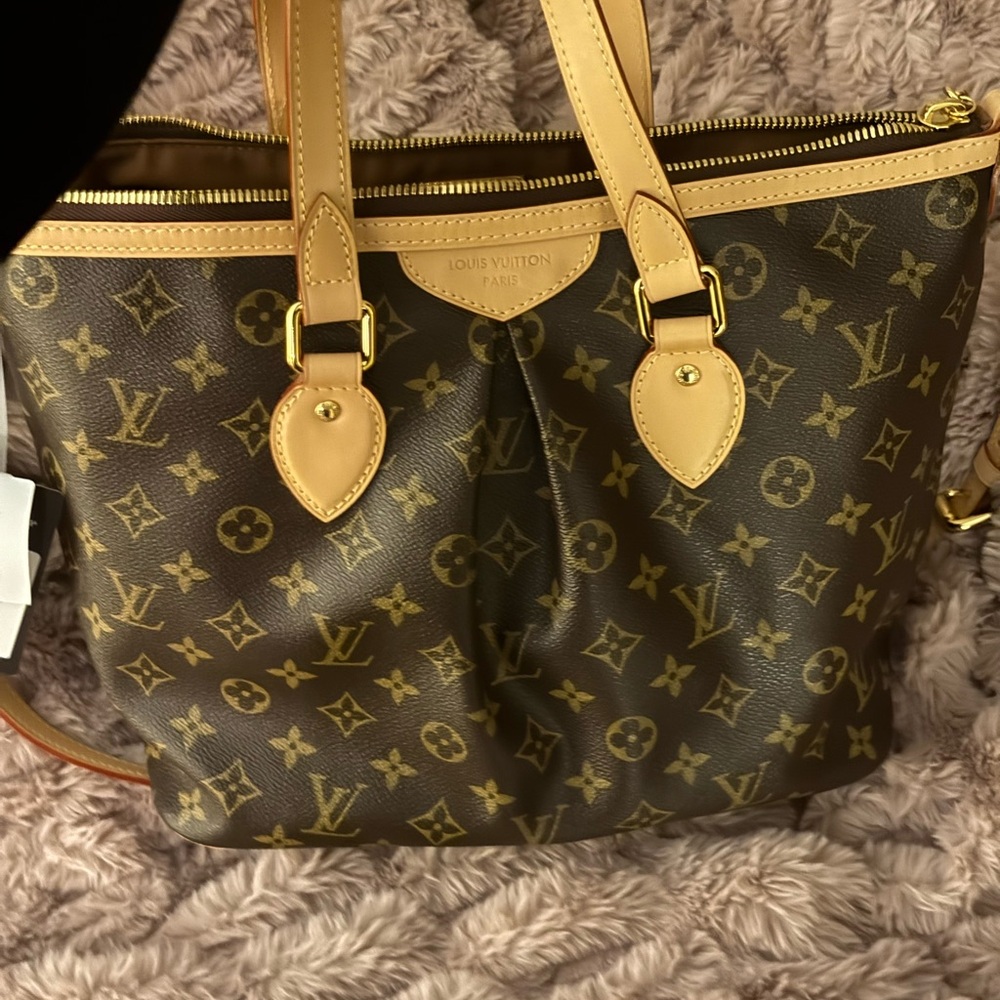 Louis Vuitton Classic Monogram Brown Tote
